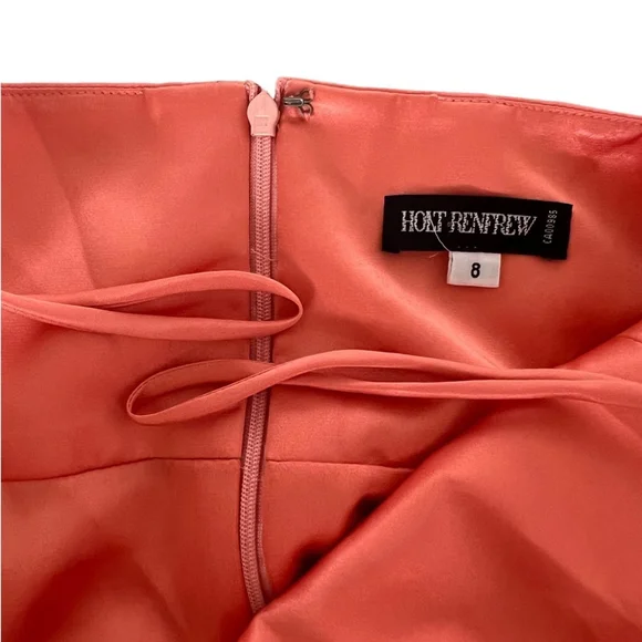 Vintage Holt Renfrew Fish Tail Style Chiffon Formal Dress - Picture 8 of 9